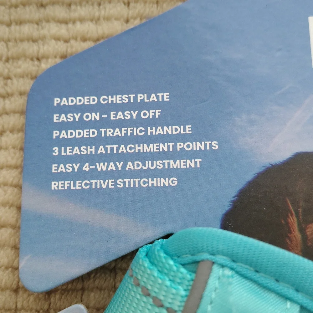 NWT Bay Dog‎ Chesapeake Harness Size M 3 Leash Points
